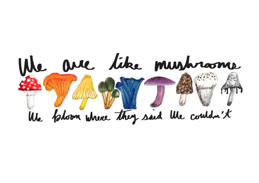 Pride Mushrooms Sticker