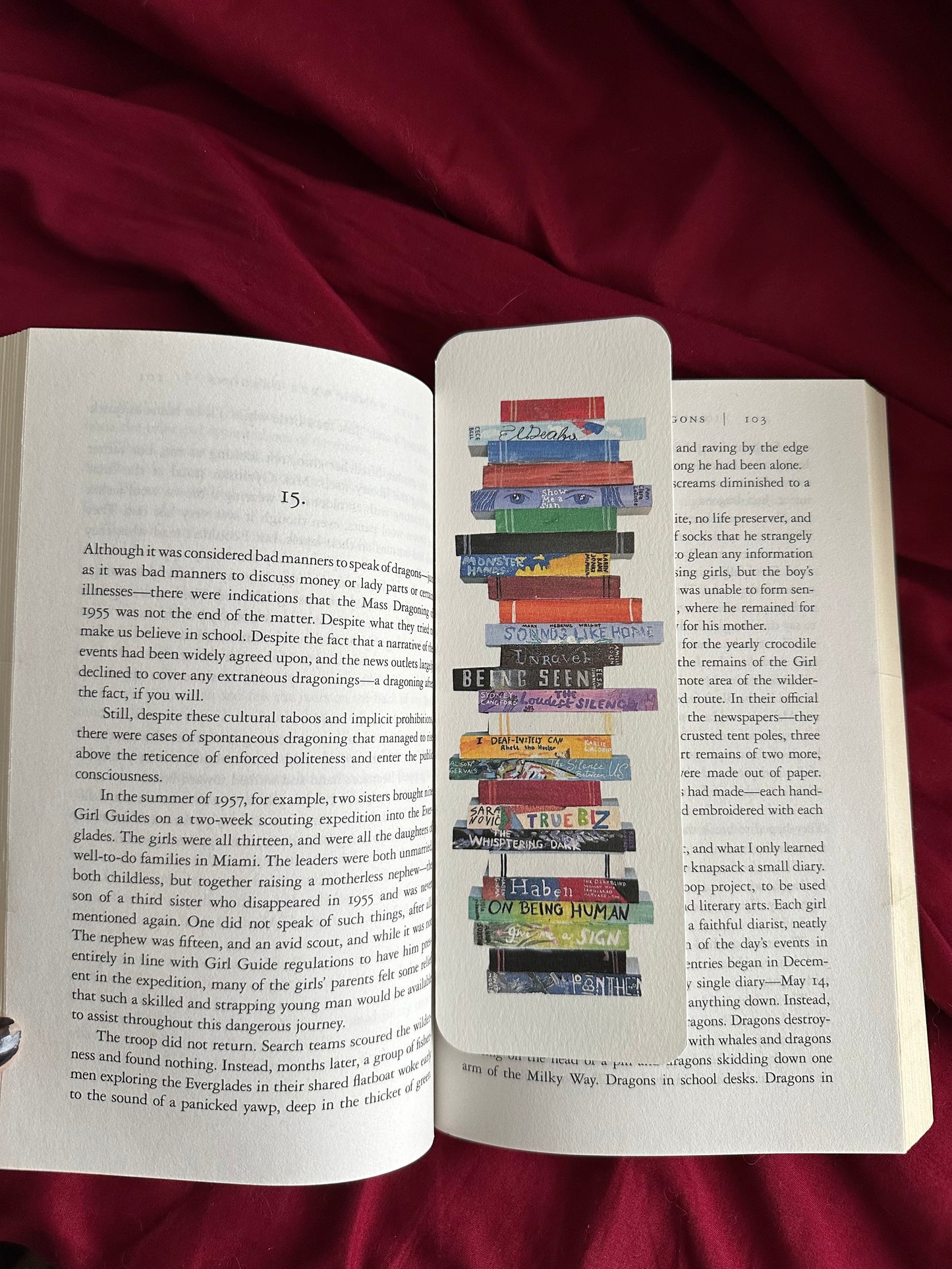 Deaf Shelf Bookmark