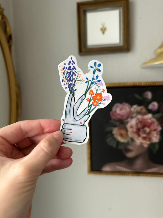 ASL Spring Sticker