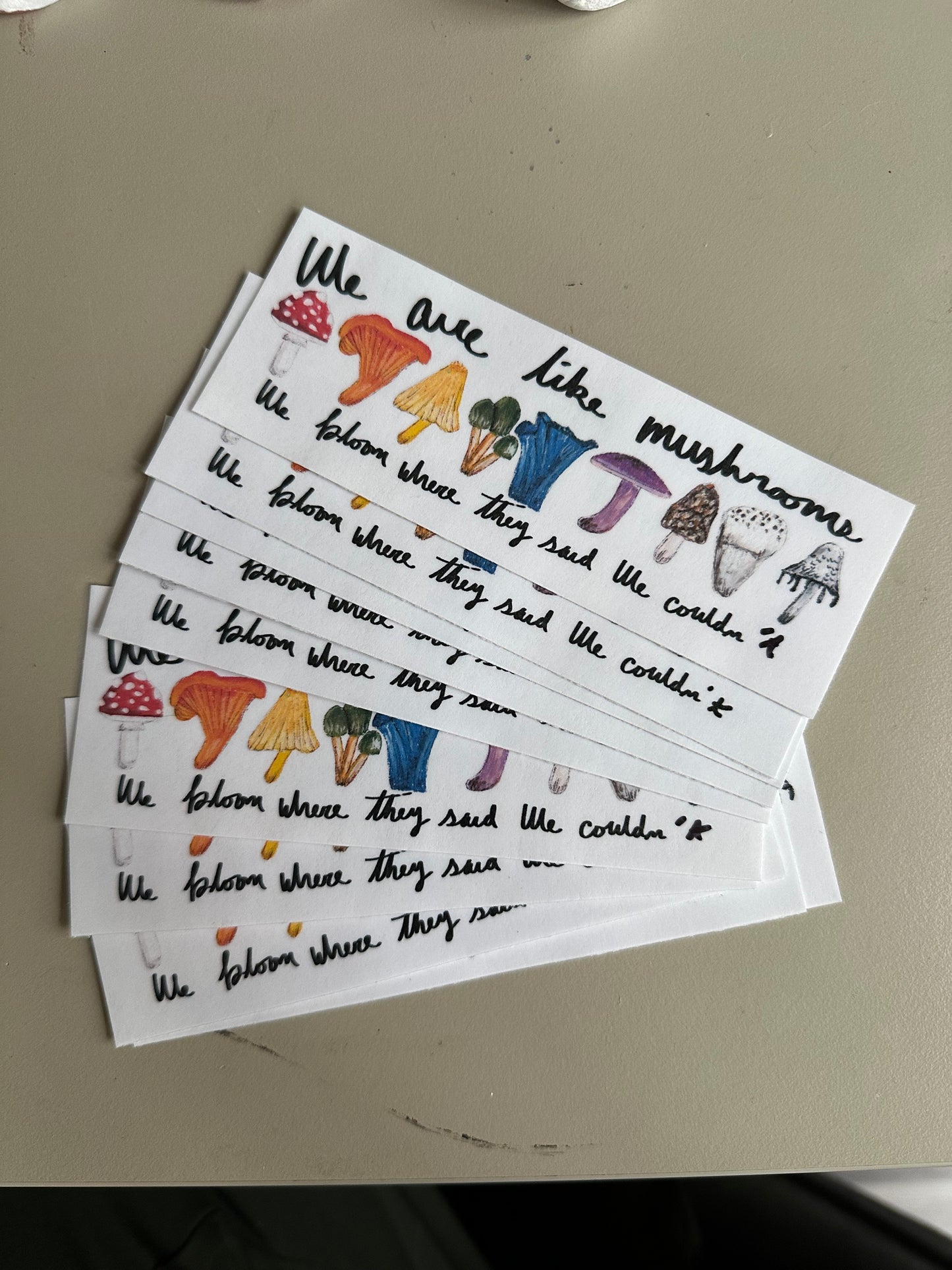 Pride Mushrooms Sticker